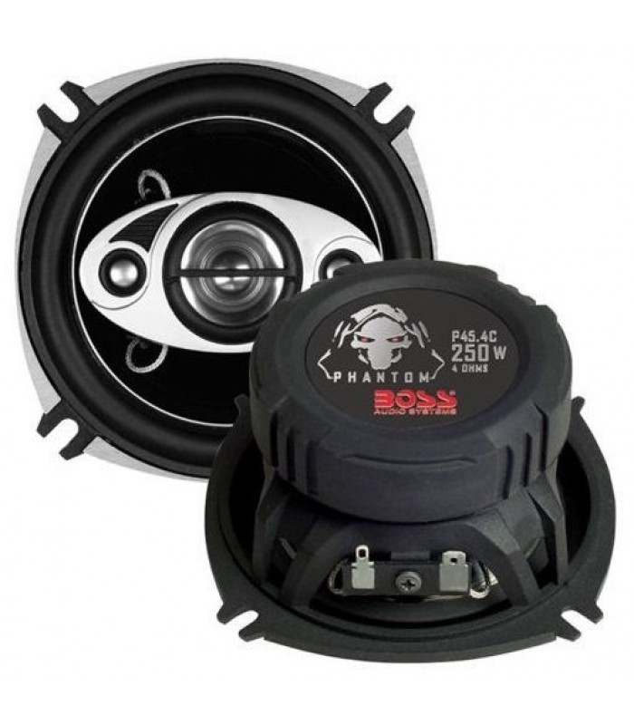 Boss Audio Phantom Haut-Parleurs 4 po. 4 voies 250W gamme complète