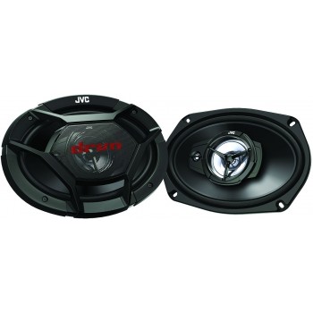 JVC 500W Peak (70W RMS) 6x9” 3-Way Coaxial Speakers - Pair