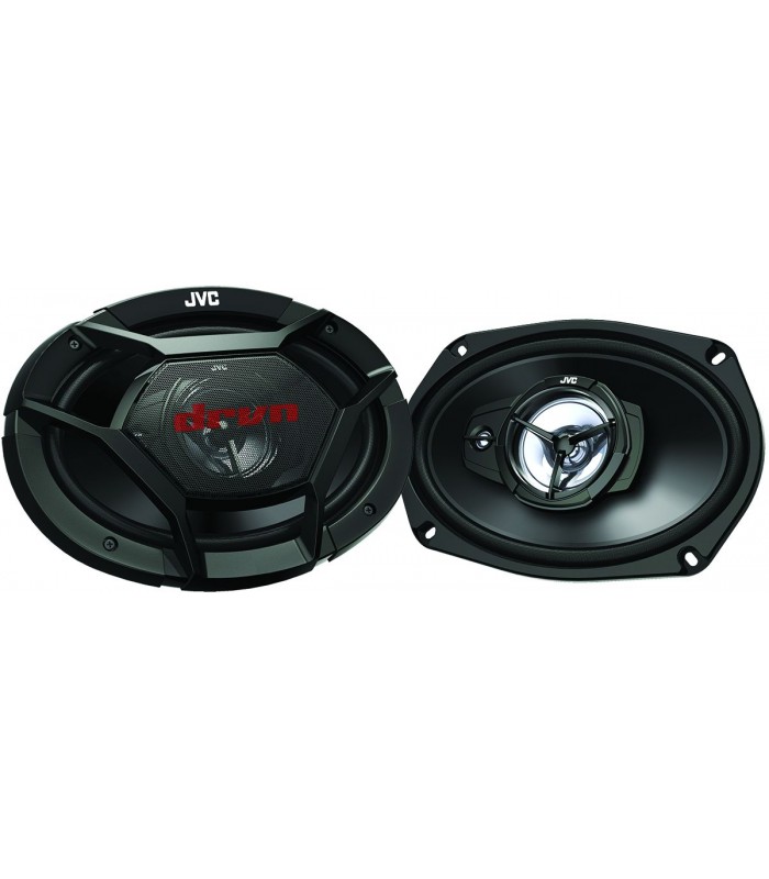 JVC 500W Peak (70W RMS) 6x9” 3-Way Coaxial Speakers - Pair