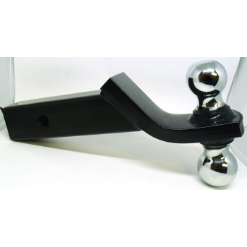 Rodac Canada Barre d'attelage à boules multiples Ouverture 2" x 2" Longueur 12"