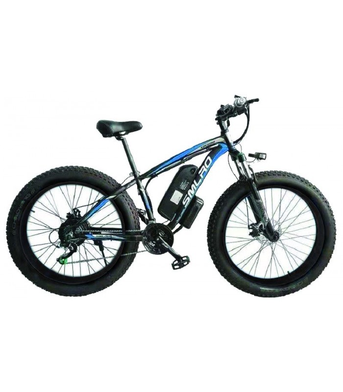 Vélo Fat-Bike électrique de Maui BIK901 350 Watt Bleu