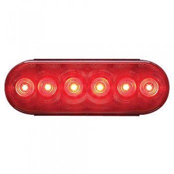 Red recess mount stop/turn/tail light, PL-3 connection LED