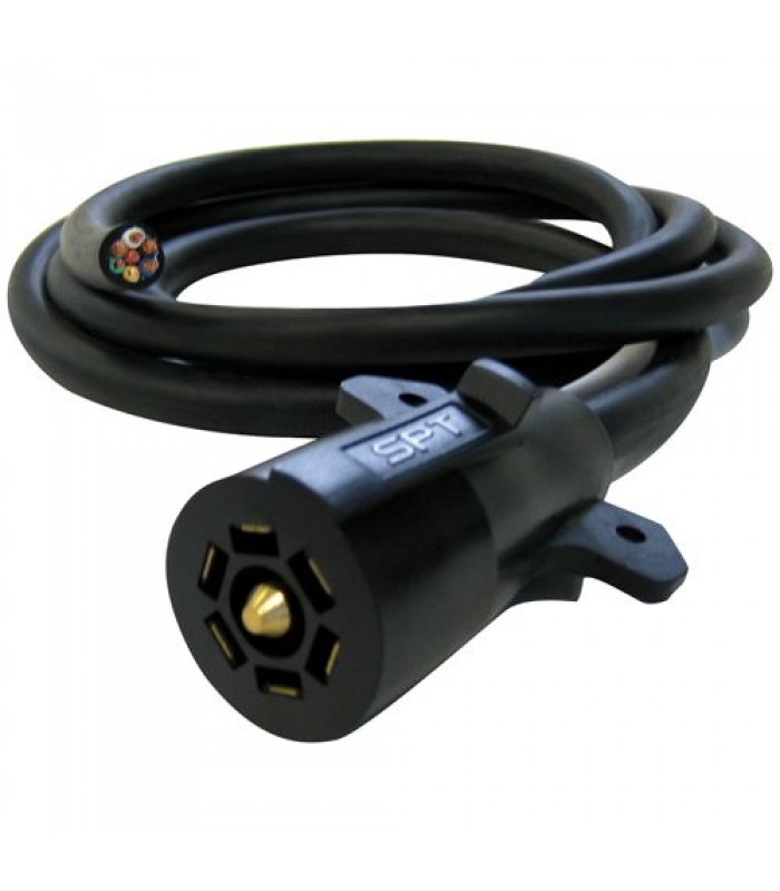 7-WAY TRAILER CORD 7FT. 14 GA.