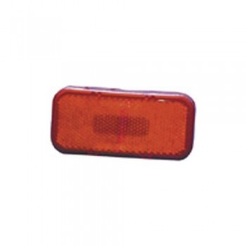 Fasteners Unlimited Rounded Corner Light-Red Replacement Lens 