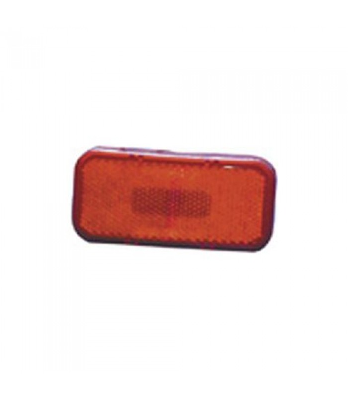 Fasteners Unlimited Rounded Corner Light-Red Replacement Lens