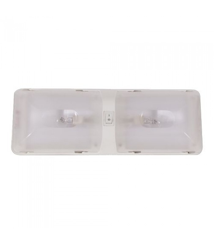 Interior dome light Optronic * Double * 12 L x 4 1/4 H x 1 27/32D