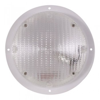 RV LED Surface Mount Scare Light with Mounting Gasket (White)