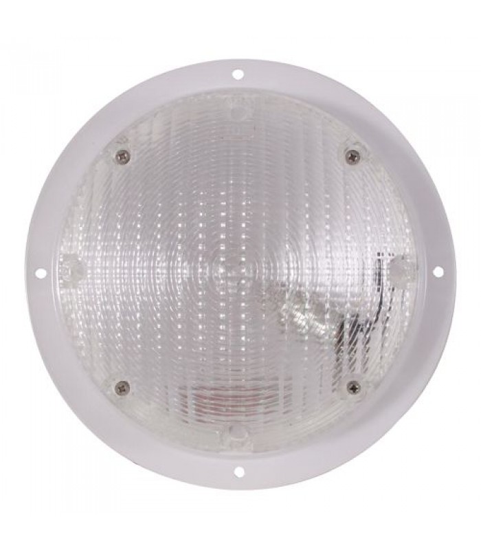 RV LED Surface Mount Scare Light with Mounting Gasket (White)