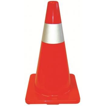 CONE DE SÉCURITE ORANGE 18 po.