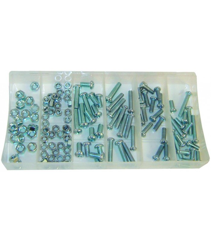 Rodac Canada 125PCS SAE STOVE BOLT ASSORTED