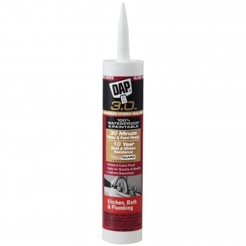 DAP 3.0 Sealant Kitchen, Bath and Plumbing 266 ml - Clear