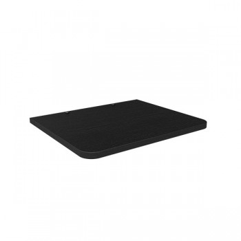 Global Tone Dark black wall shelves for audio / video