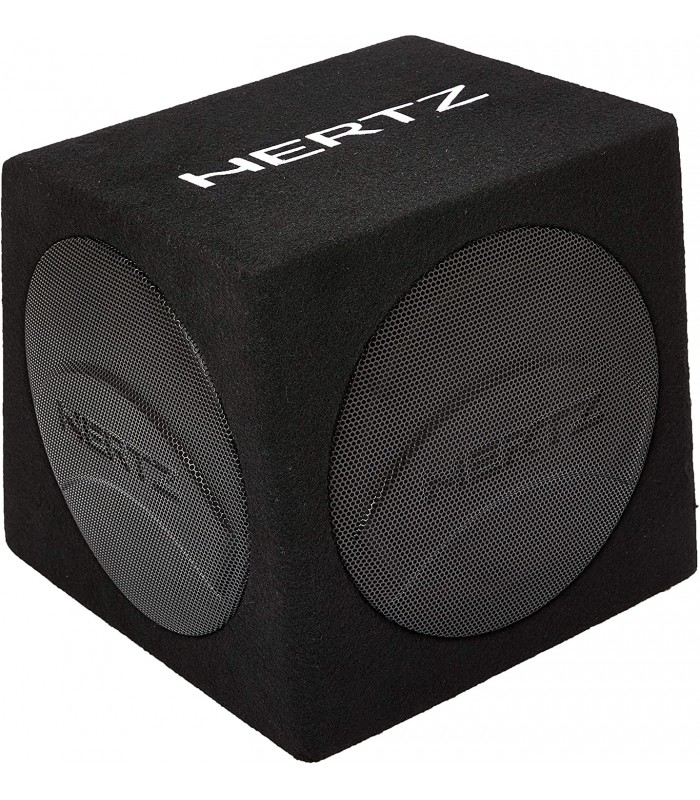 Hertz Dieci car audio subwoofer box 8 in. 140W 4 Ohm Active