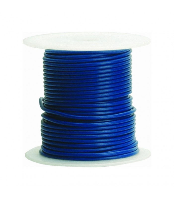 Fil primaire / de branchement Bleu AWG 18  - 100 pi. de dByles