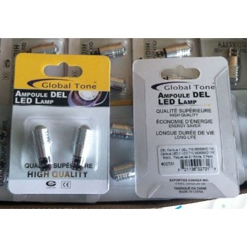 Global Tone Canbus LED, 1 LED T10 3535SMD 1W- Pack of 2 - White