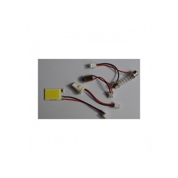 Global Tone Plafonnier DEL COB, 18 DELS, 26x11mm, Blanc