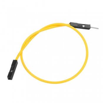 Câble Dupont 30cm Mâle à Mâle 1P Jaune pour Arduino - Paquet de 10
