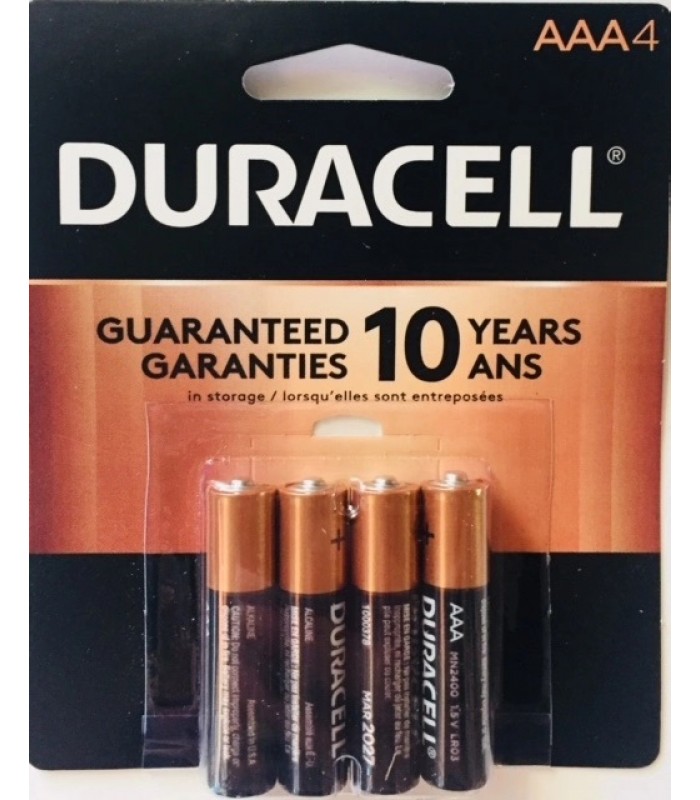 Duracell AAA Size Battery - Pack of 4