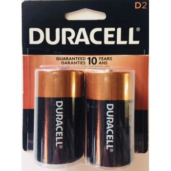 Duracell Format D, 1.5V Paquet de 2
