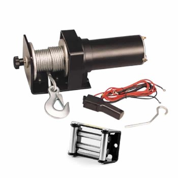 Electric Winch 12/24V - 0.5 HP - 1500lbs - With Metal Gear System