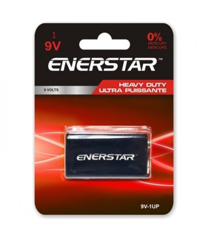 Enerstar 9V Heavy Duty batteries - Pack of 1