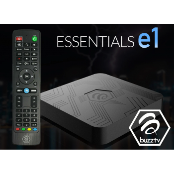 Buzztv Essentials E1 IPTV Boîte Android