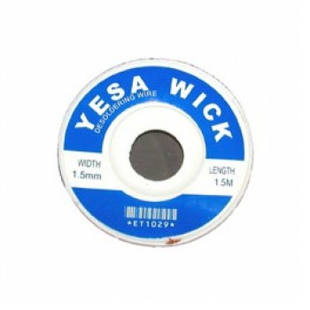 Tresse à dessouder 1,5m x 1,5mm de Yesa