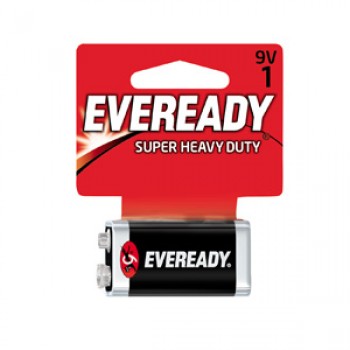 Pile Eveready Super Heavy Duty 9V - Paquet Simple