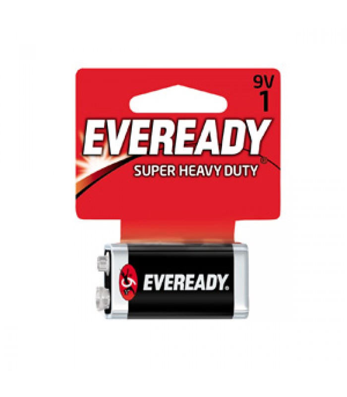 Eveready Super Heavy Duty Batterie 9V - Single Pack