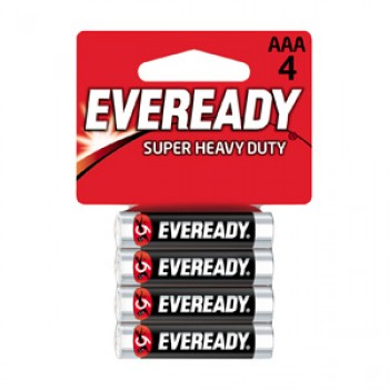 Piles Eveready Super Heavy Duty AAA - Paquet de 4