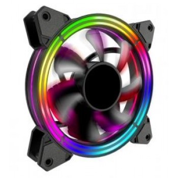 Fan with RGB Flash Light (Case) 120mm x 120mm