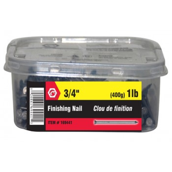 Finishing Nail 3/4 in 1lbs (400g)