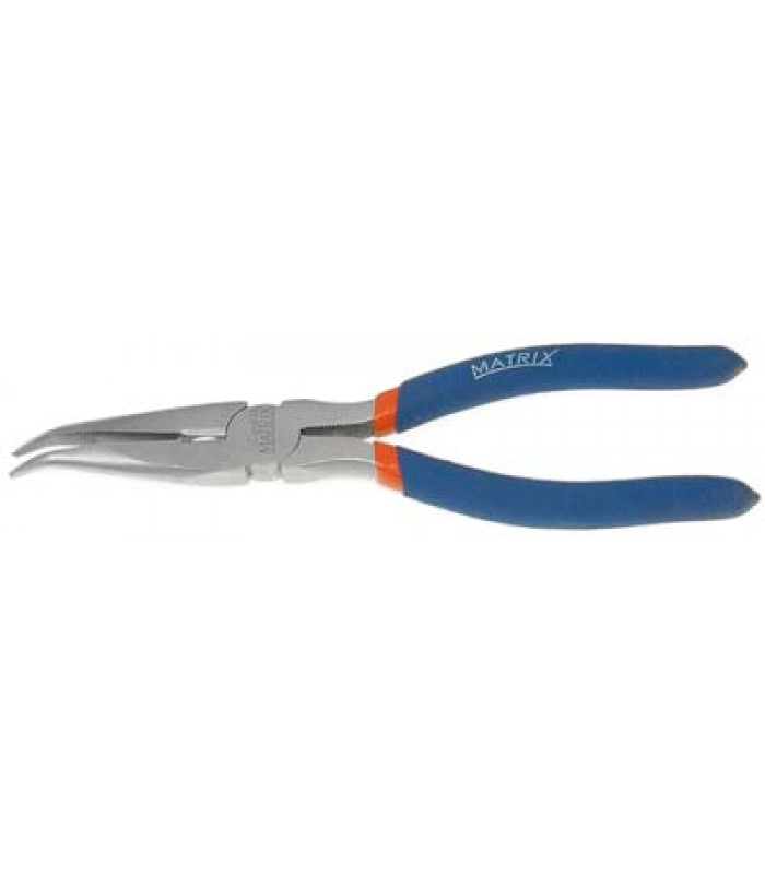 Firm-Grip Pliers Bent Nose HCS 8 in.