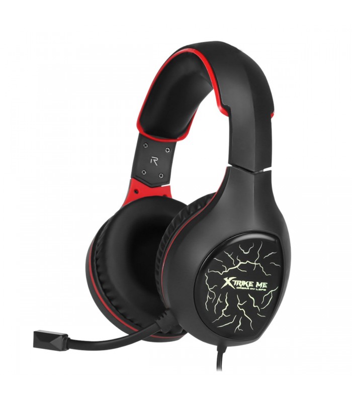 Casque de jeu stéréo GH-710, rétroéclairage 7 couleurs, PC, PS4, Xbox One, câble 2m Xtrike