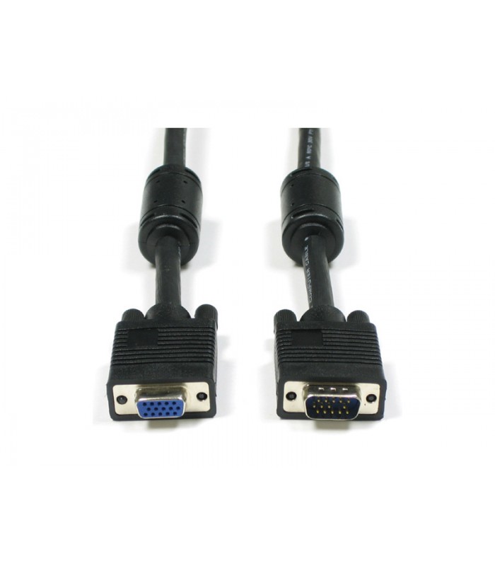 Global Tone 6 ft Coax High Resolution VGA/SVGA Monitor Extension Cable - HD15 M/F