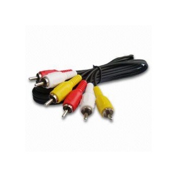 Câbles Composite RCA Audio / Vidéo, Mâle à Mâle, 100 pi. de Global Tone