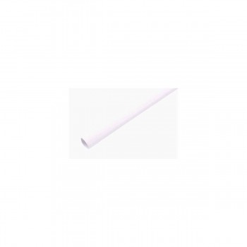 Global Tone 4ft Heat Shrink Tubing 5/8 in. HC Label, 2:1 Ratio, White