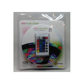 Ensemble ruban DEL RGB 5050 , contrôleur et alimentation, IP65, 5m de Global Tone - Approuvé cULus