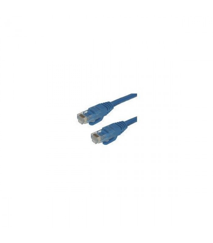 Global Tone 50ft Molded Cat6 Patch Cable - Blue