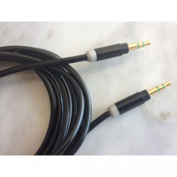 Câble Stéréo Haute Qualité Fiche de 3.5mm Mâle à Mâle 3 Pieds de Global Tone