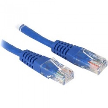Global Tone 10ft Molded Cat6 Patch Cable - Blue