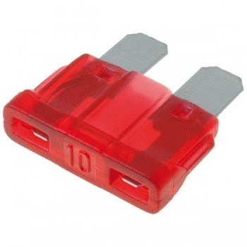 Global Tone Automotive ATC fuse 10 Amp, Pack of 5