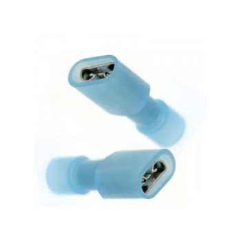 Global Tone Disconnect Terminals .250 16-14, Female, Vinyl, Insulated FDFD2-250, 25pcs