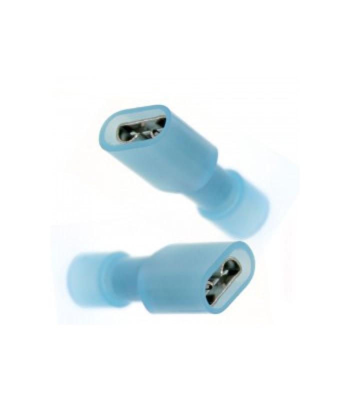 Global Tone Disconnect Terminals .250 16-14, Female, Vinyl, Insulated FDFD2-250, 25pcs