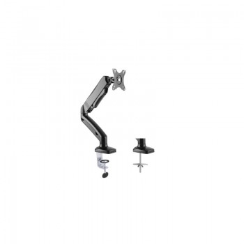 Global Tone Gas Spring Desk Mount Monitor Bracket, 13" to 27", max: 6.5kg, VESA 100x100