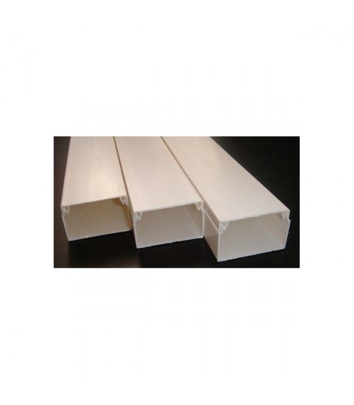 Cache-fils autocollant blanc 20mm x 10mm x 1.83m de Global Tone