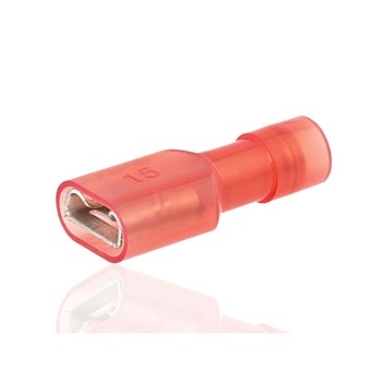 Terminal isolé .250" femelle 22-18 AWG de Global Tone - Qté 10