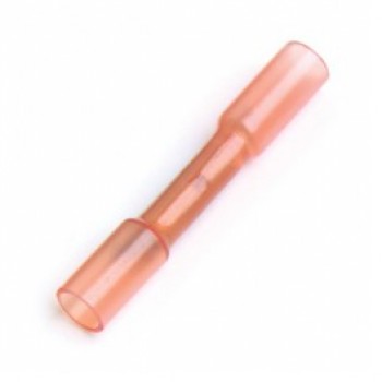 Global Tone Terminals Heat Shrink Butt Connector 22-18 Awg - Pack of 25