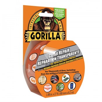 Gorilla Clear Repair Tape 1.88in x 27ft