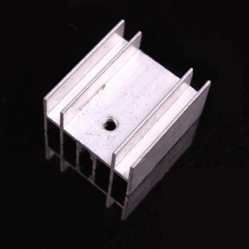 Dissipateur de chaleur pour transistors TO-220 25x23x16mm
